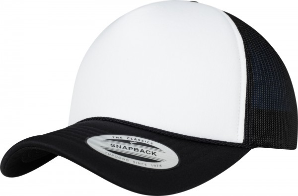 6005FC FoamTrucker Cap Curved Visor