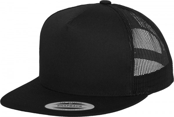 6006 Flat Trucker Cap